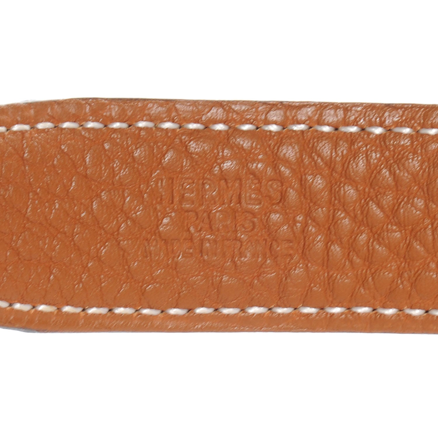 Hermes Box Togo Constance 24mm H Belt 70 Black Gold 6 of 8