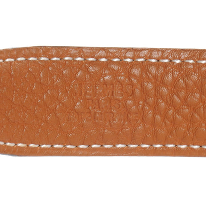 Hermes Box Togo Constance 24mm H Belt 70 Black Gold 6 of 8