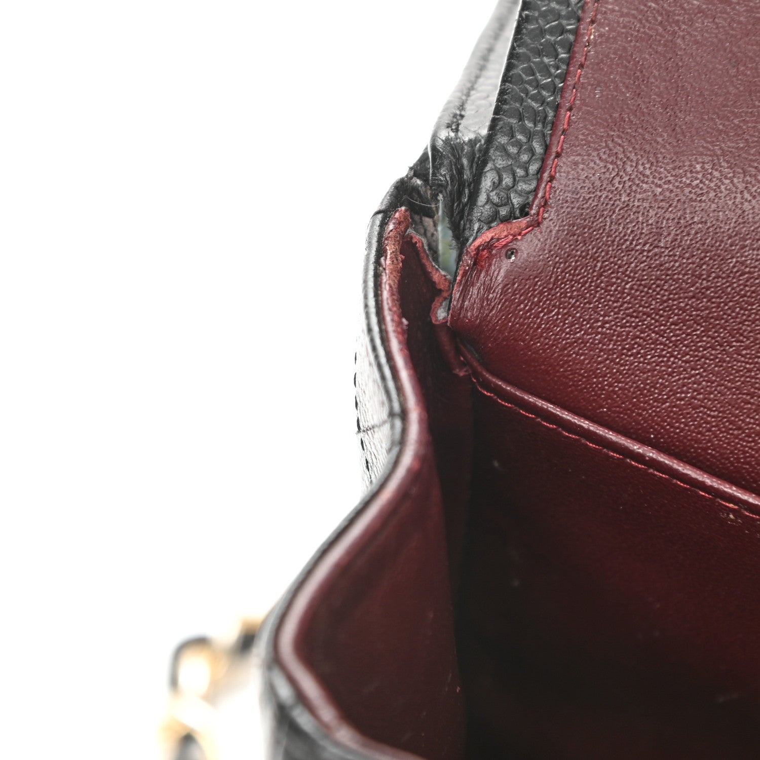 Chanel Caviar Quilted Jumbo Double Flap Black 12 of 16