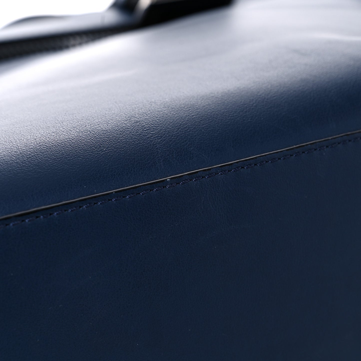 Vitello Grace Century Stamp Patch Lui Urban Briefcase Blue Scuro Sunflower