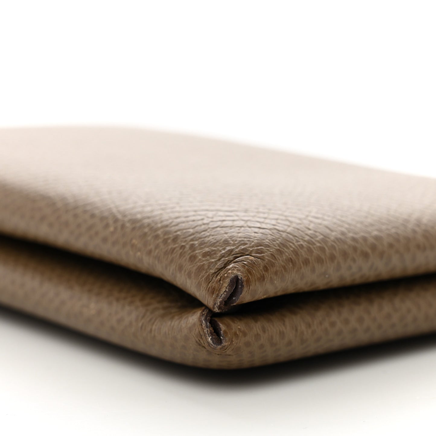 Epsom Calvi Card Case Etoupe