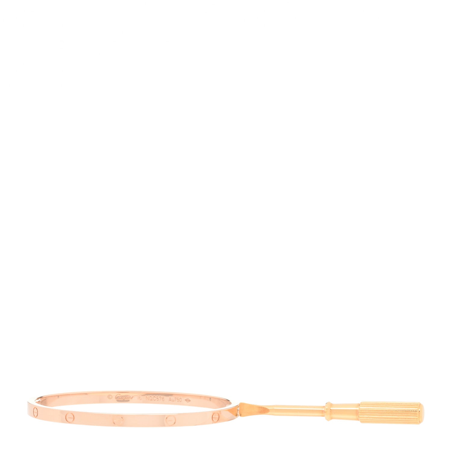Cartier 18K Pink Gold Small LOVE Bracelet 16 4 of 6