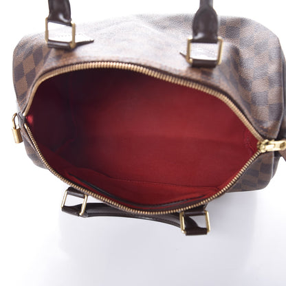 Louis Vuitton Damier Ebene Speedy 30 5 of 8