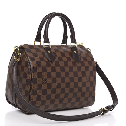 Louis Vuitton Damier Ebene Speedy Bandouliere 25 3 of 9