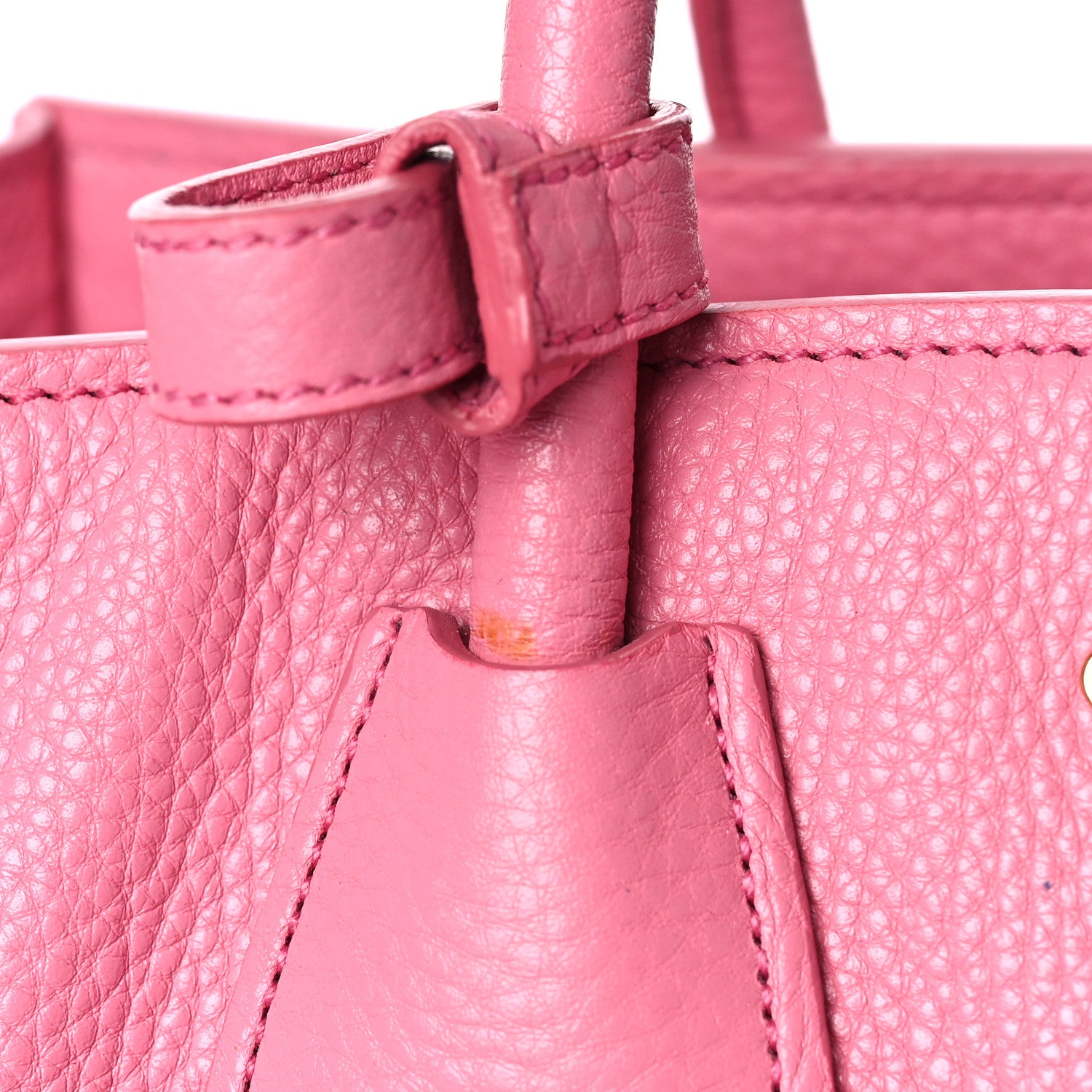 Prada Vitello Phenix Shopping Tote Peonia 9 of 15