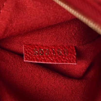Louis Vuitton Empreinte Vavin PM Scarlet 9 of 9