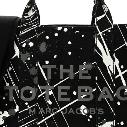 Marc Jacobs Canvas Splatter Medium The Tote Bag Black 8 of 15