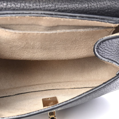 Chloe Grained Lambskin Mini Drew Shoulder Bag Black 5 of 10