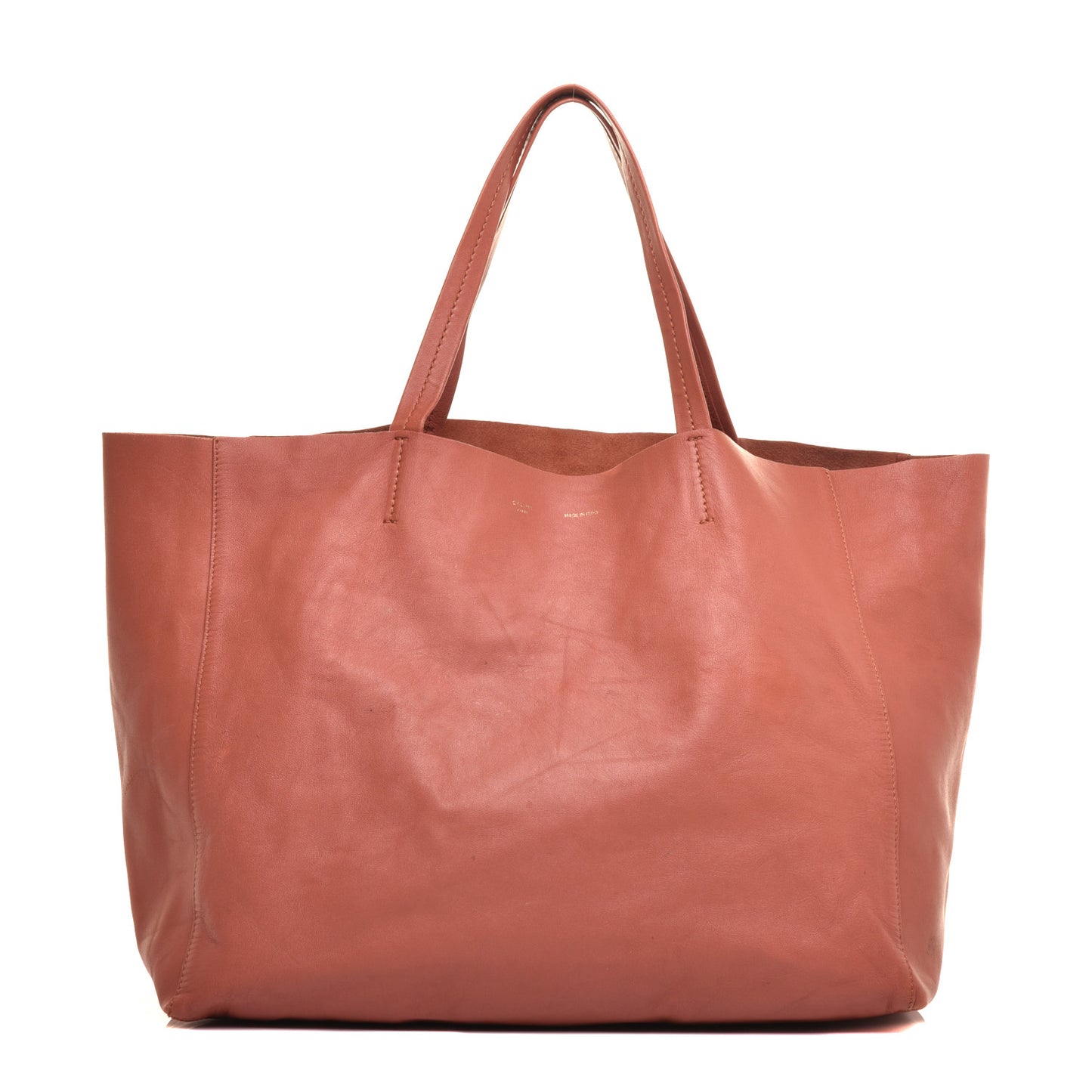Lambskin Horizontal Cabas Sienna