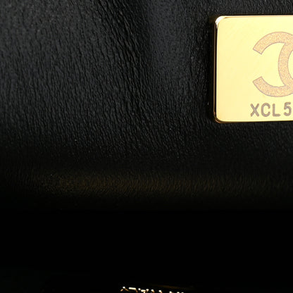 Chanel Strass Evening Flap Bag Black 7 of 11