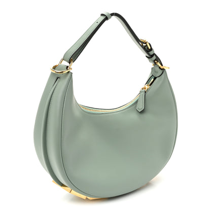 Fendi Vitello Grace Matte Small Fendigraphy Hobo Bag Menta 3 of 10