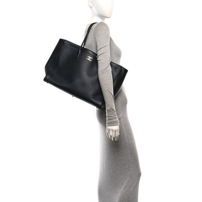 Chanel Calfskin Archetype Large Shopping Tote Black 2 of 10