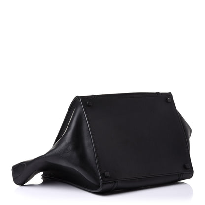Celine Supple Calfskin Medium Phantom Luggage Black 4 of 10