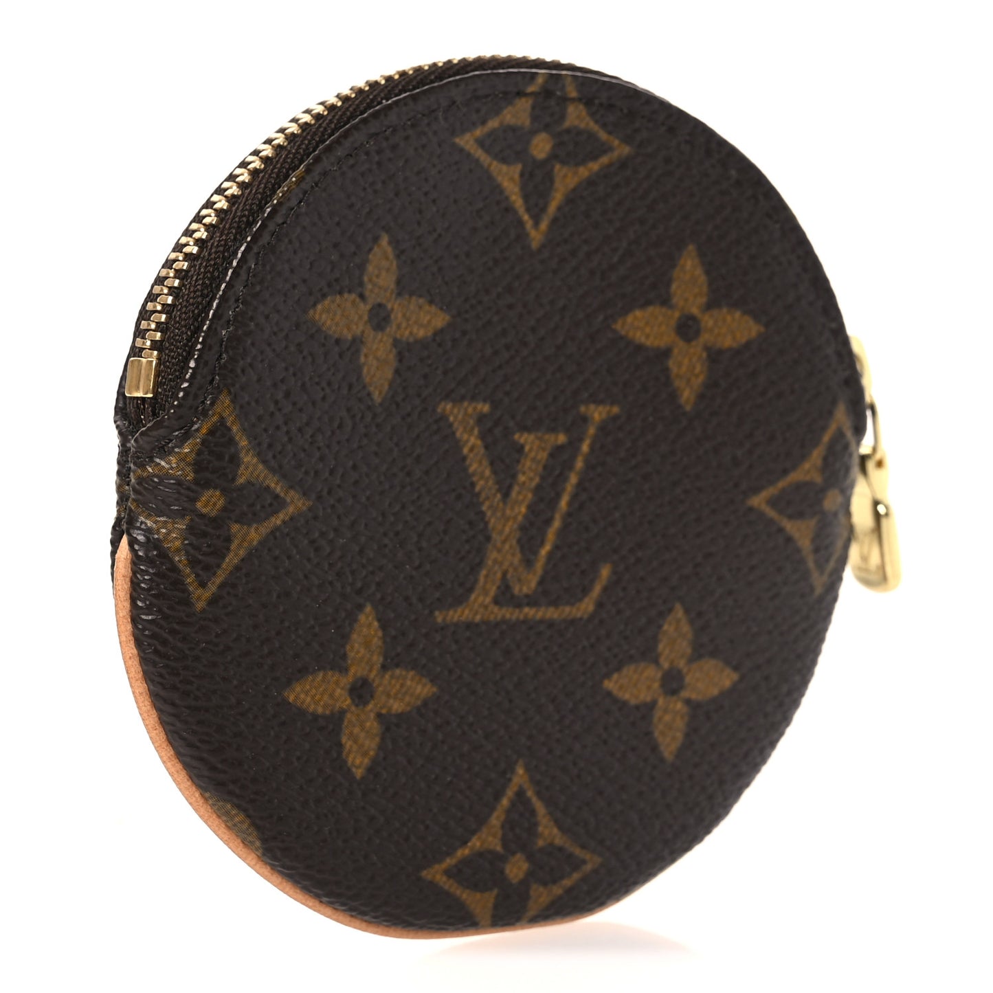 Monogram Round Coin Purse