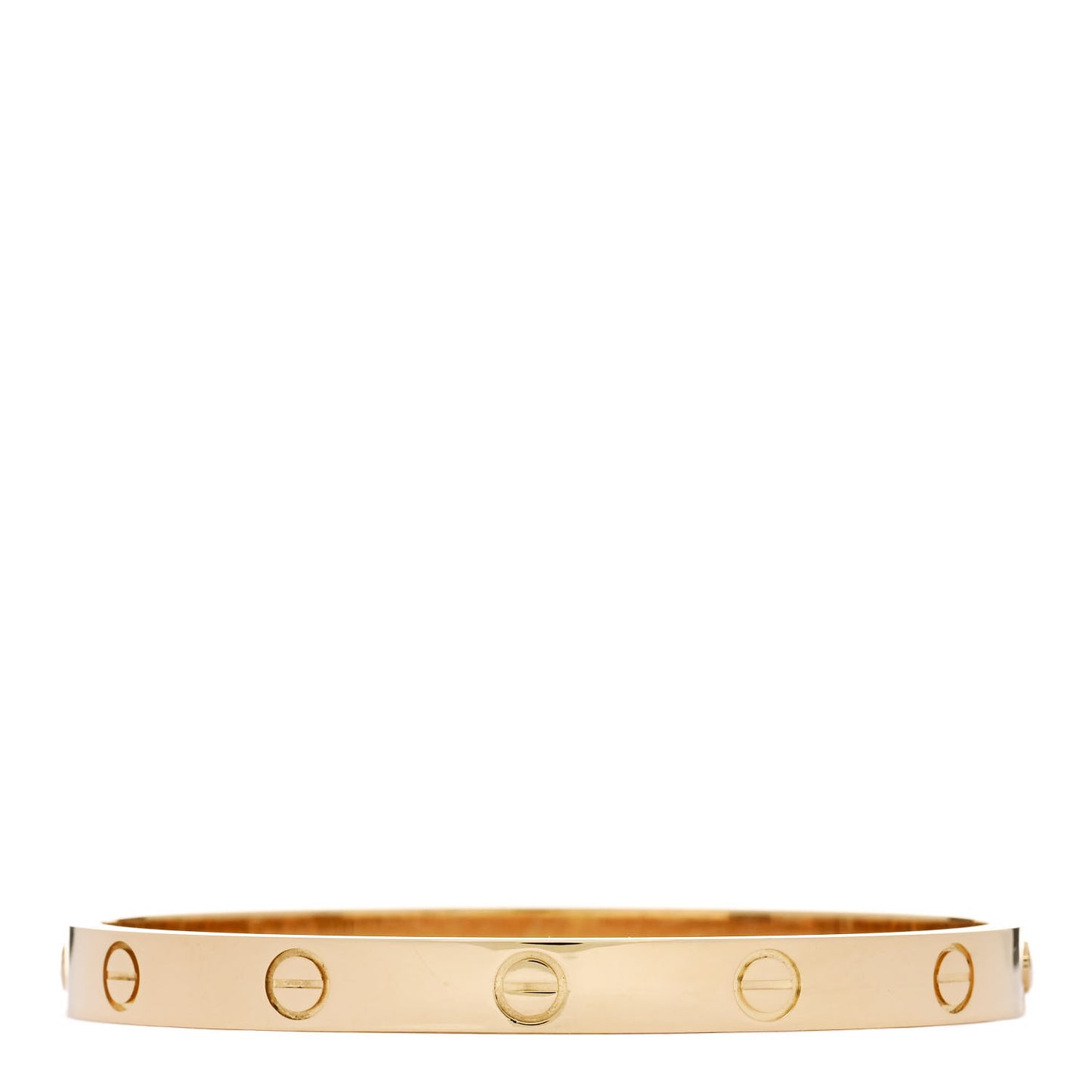 18K Yellow Gold LOVE Bracelet 17