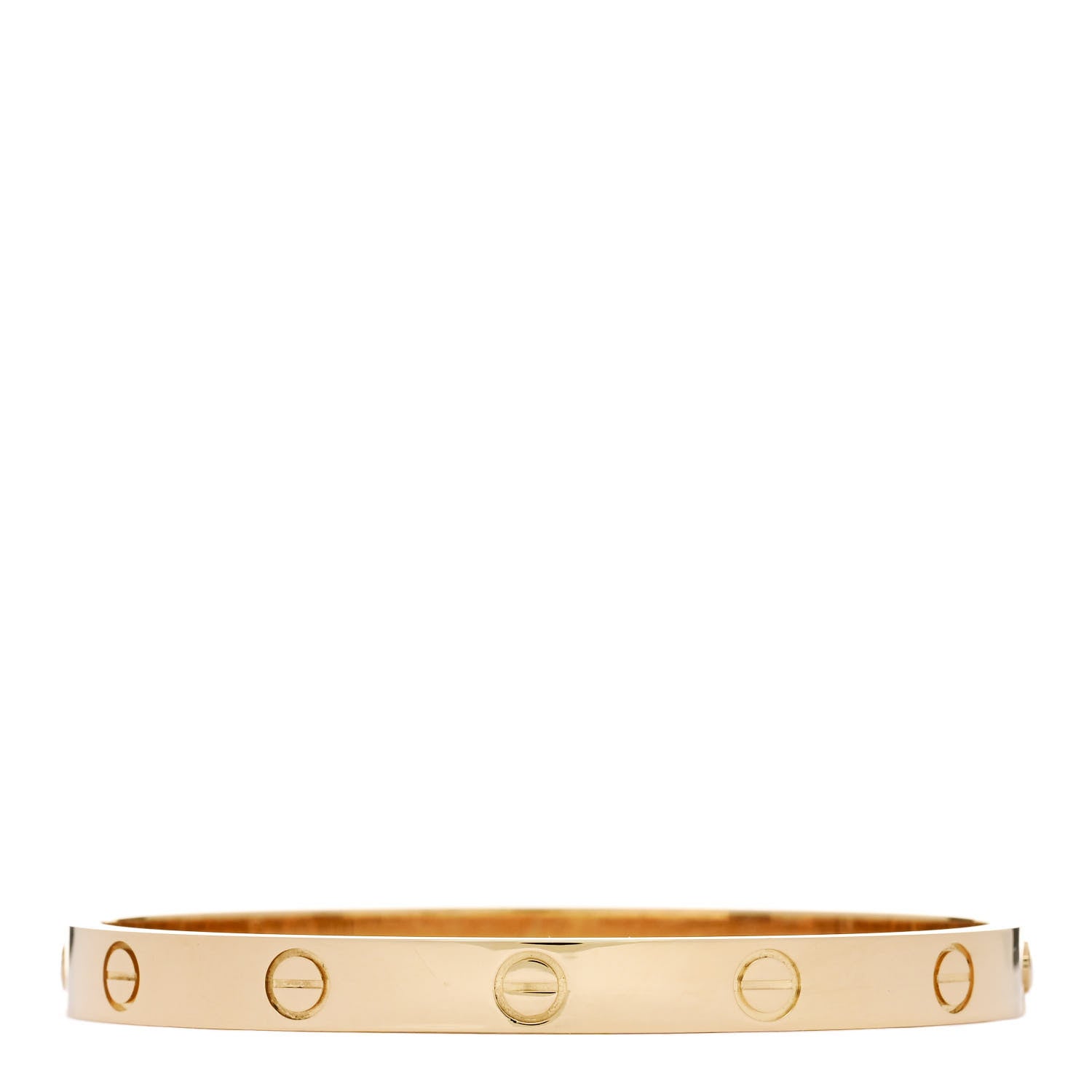 Cartier 18K Yellow Gold LOVE Bracelet 17 1 of 9