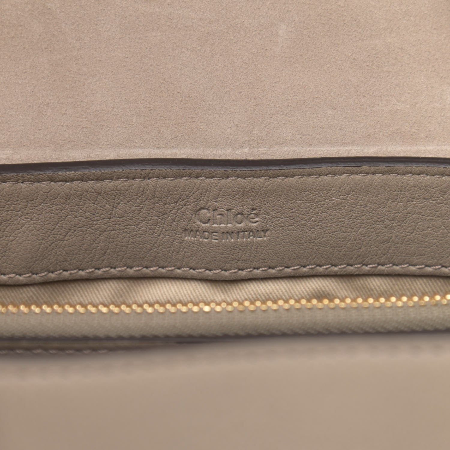Chloe Calfskin Small Faye Day Shoulder Bag Motty Grey 5 of 9