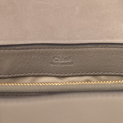 Chloe Calfskin Small Faye Day Shoulder Bag Motty Grey 5 of 9