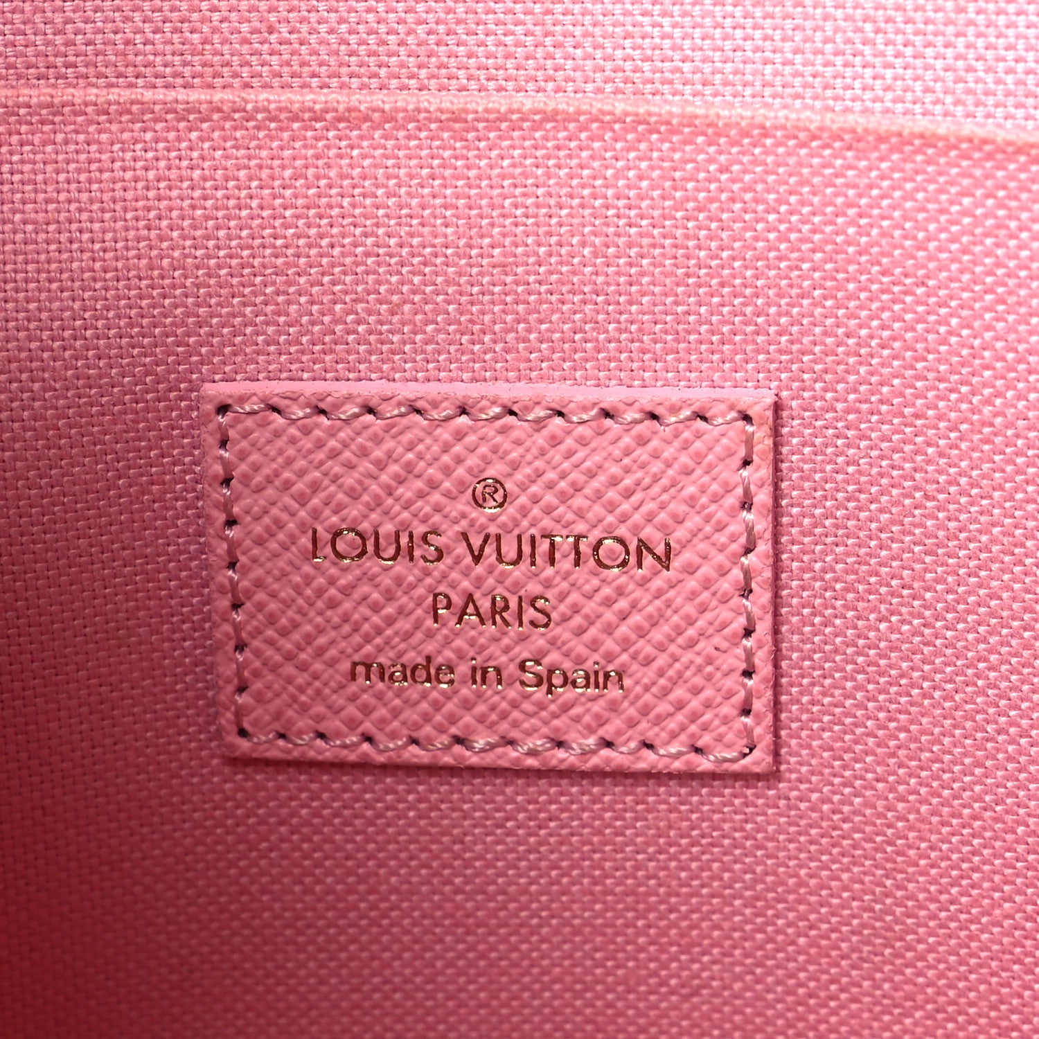 Louis Vuitton Damier Ebene Studded Pochette Felicie Chain Wallet 7 of 10