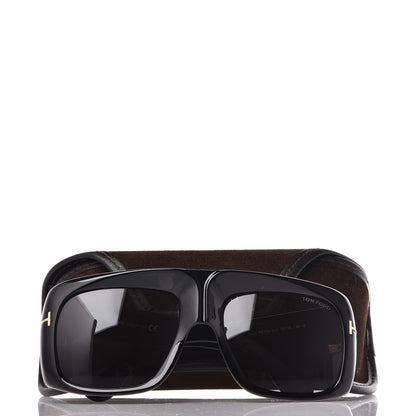 Tom Ford Square Gino Sunglasses TF733 Black 8 of 8