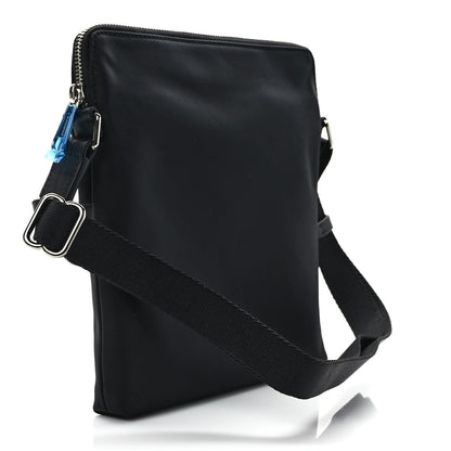 Burberry Econyl Logo Print Crossbody Bag Black 3 of 9