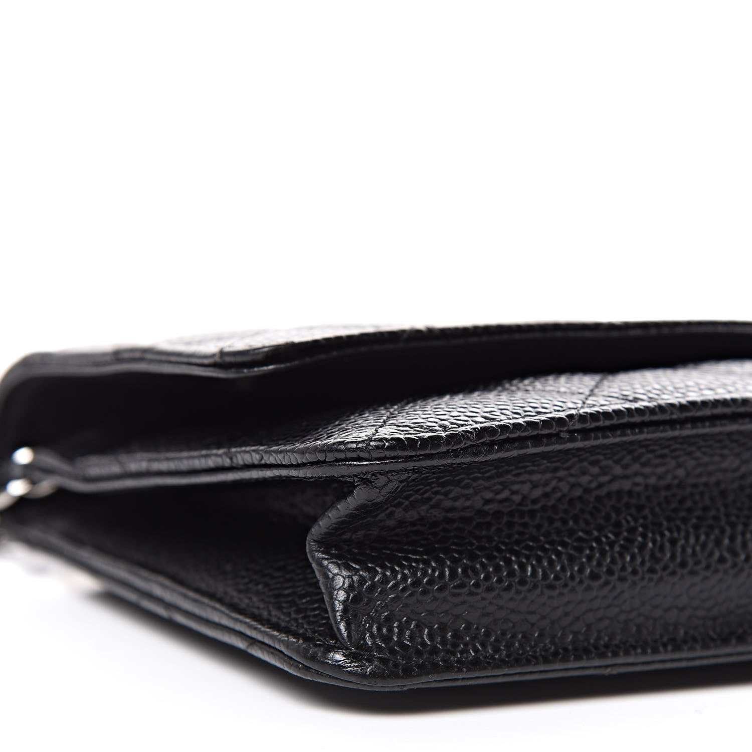 Chanel Caviar Quilted Wallet On Chain WOC Black 8 of 10