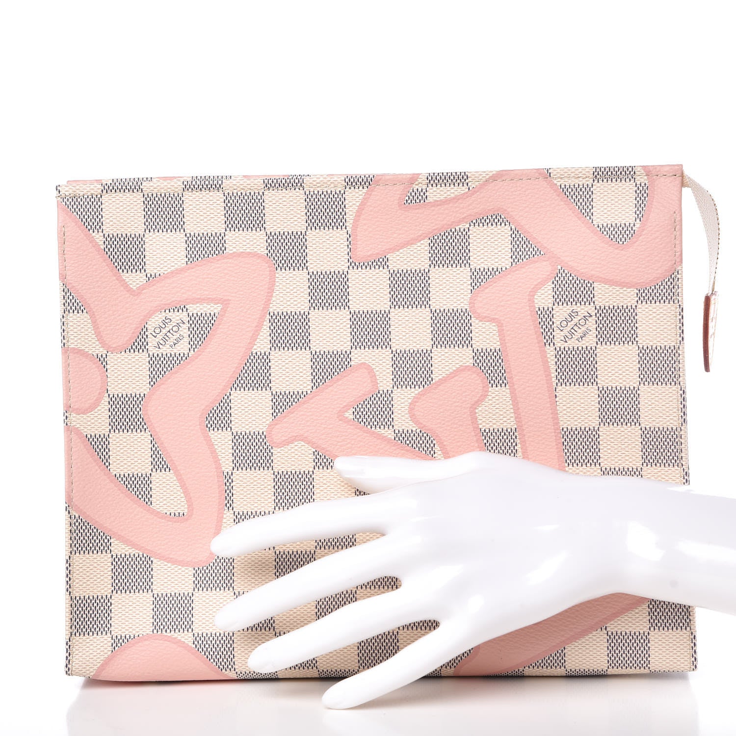 Louis Vuitton Damier Azur Tahitienne Toiletry Pouch 26 2 of 9