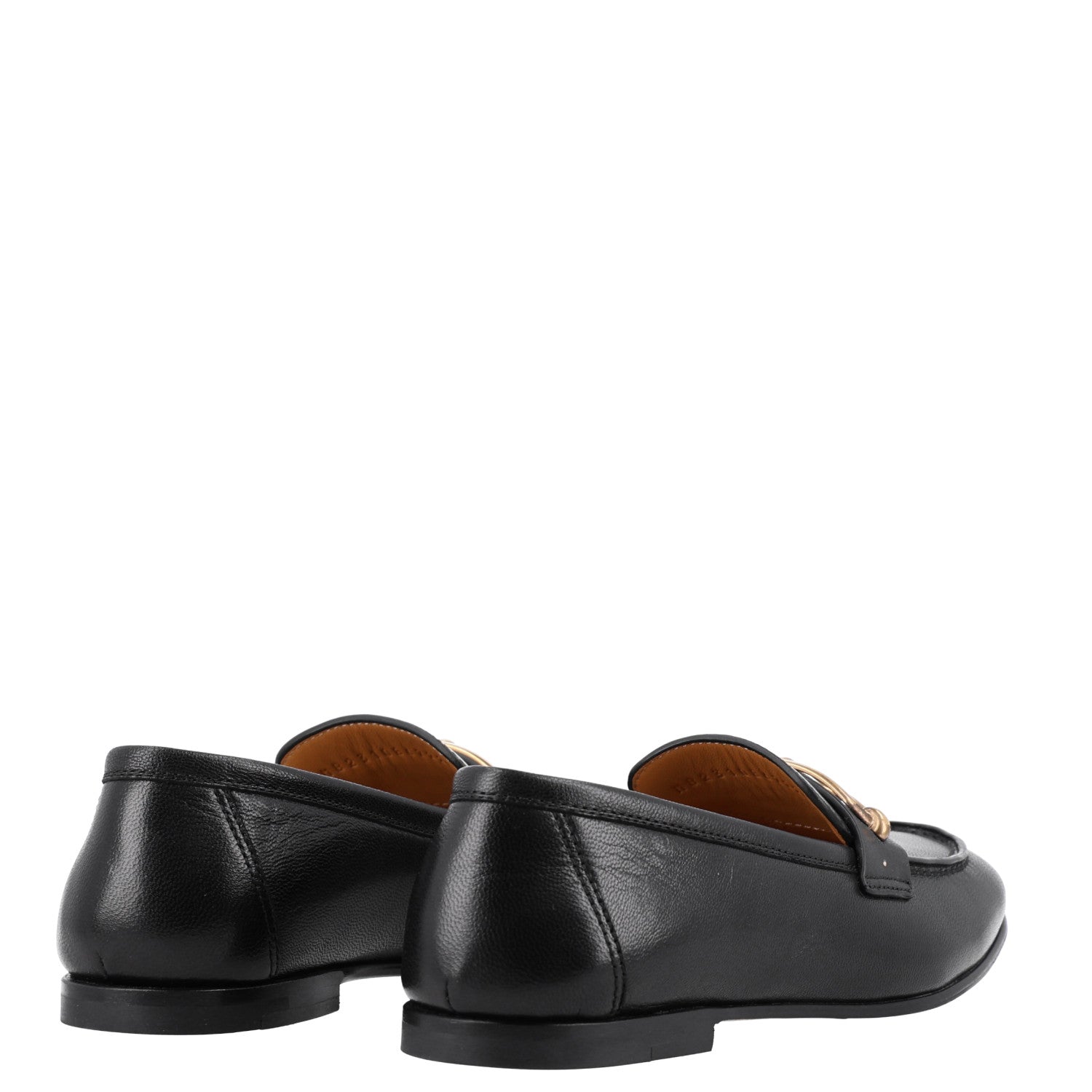 Hermes Calfskin Womens Colette Loafers 35 Black 5 of 9