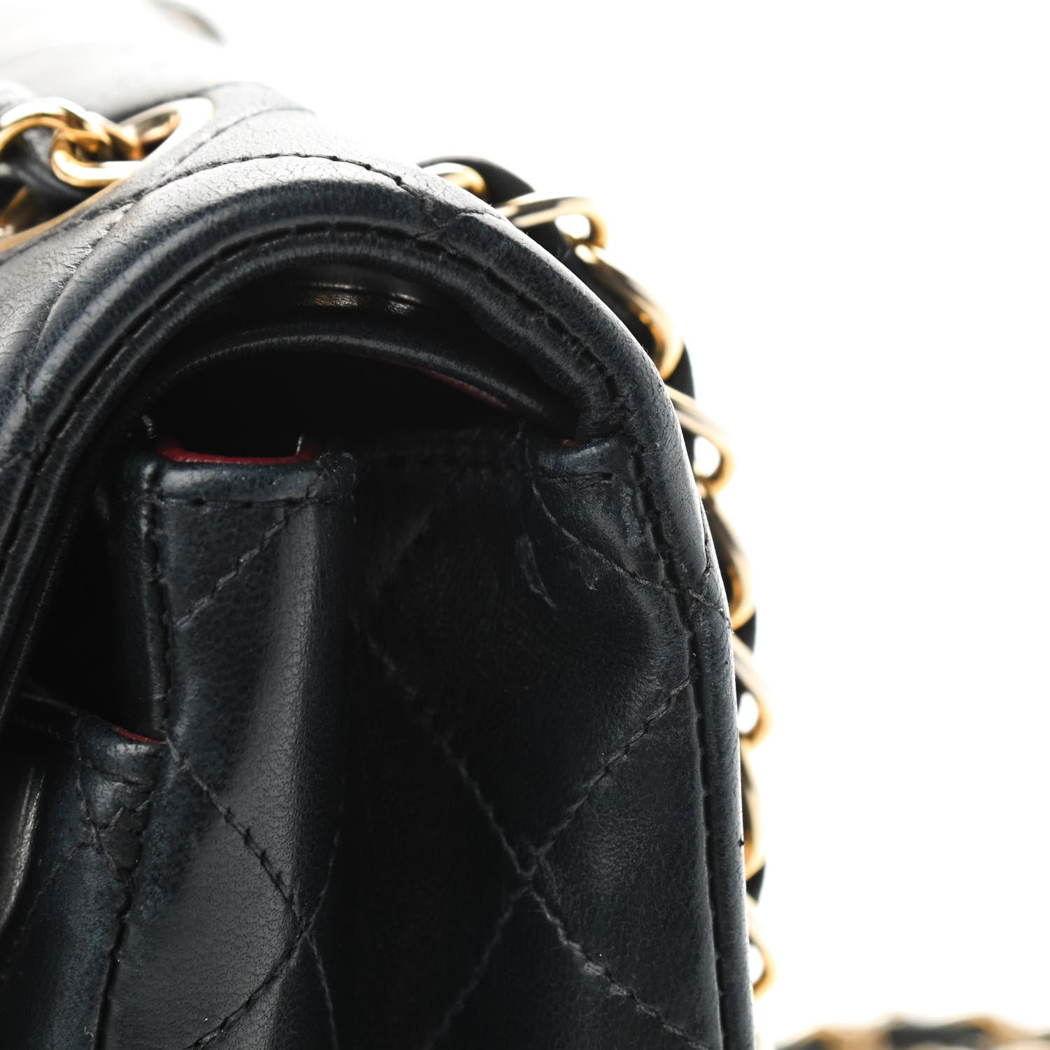 Chanel Lambskin Quilted Small Double Flap Black 11 of 11