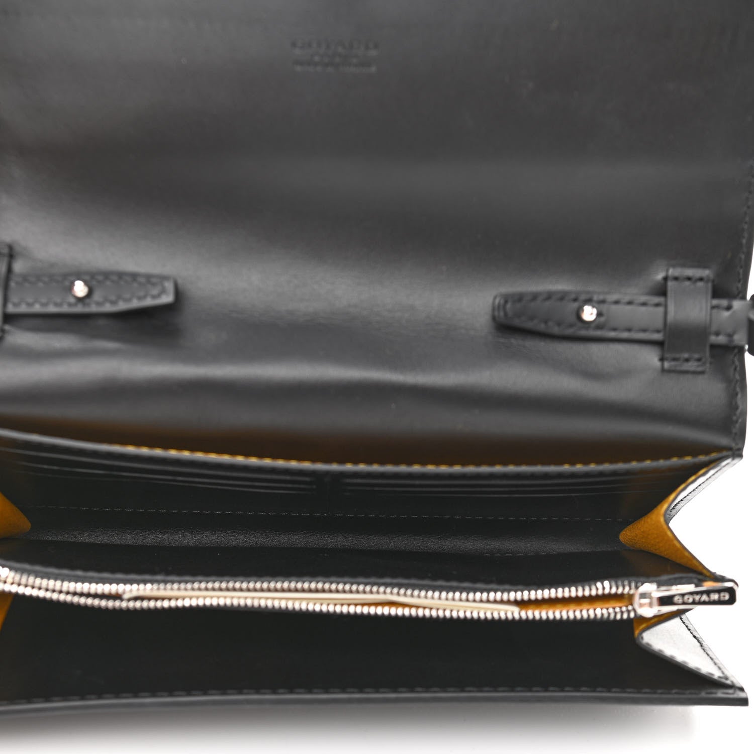 Goyard Goyardine Varenne Continental Wallet Black 6 of 9