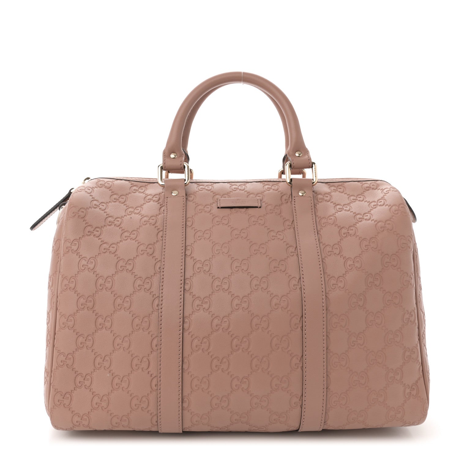 Gucci Guccissima Medium Joy Boston Winter Rose 1 of 12