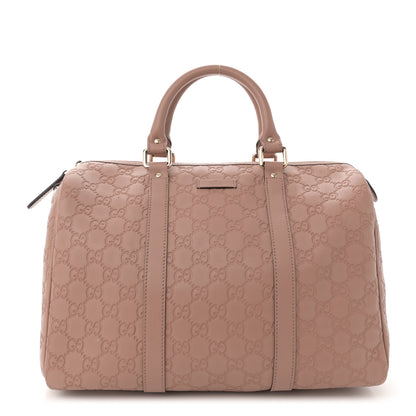 Gucci Guccissima Medium Joy Boston Winter Rose 1 of 12