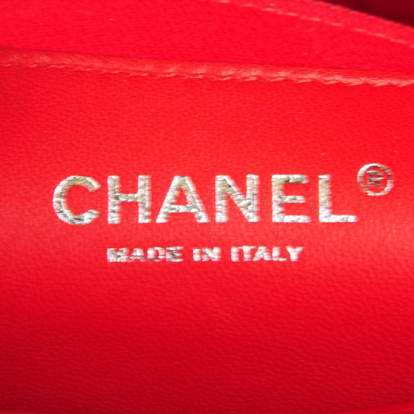 Patent Quilted Small Just Mademoiselle Bowling Bag Red