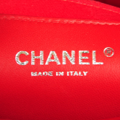 Chanel Patent Quilted Small Just Mademoiselle Bowling Bag Red 6 of 7