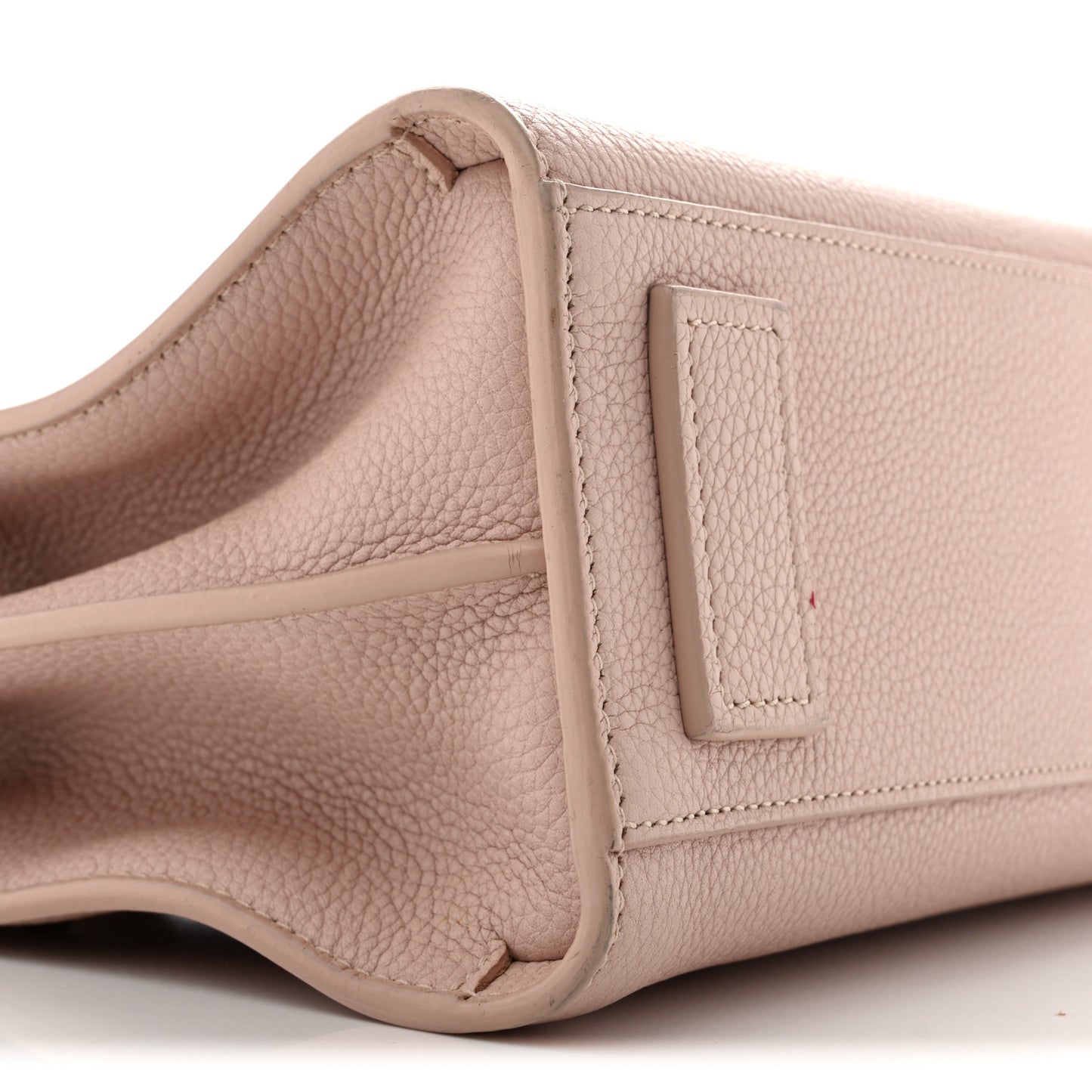 Grained Calfskin Nano Supple Sac De Jour Marble Pink
