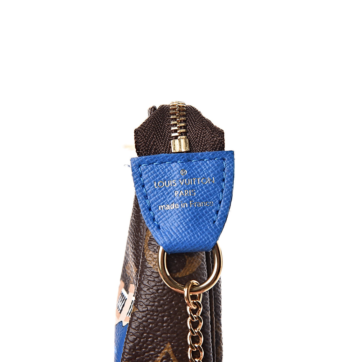 Louis Vuitton Monogram 2019 Christmas Animation Mini Venice Pochette Accessories Blue 6 of 8