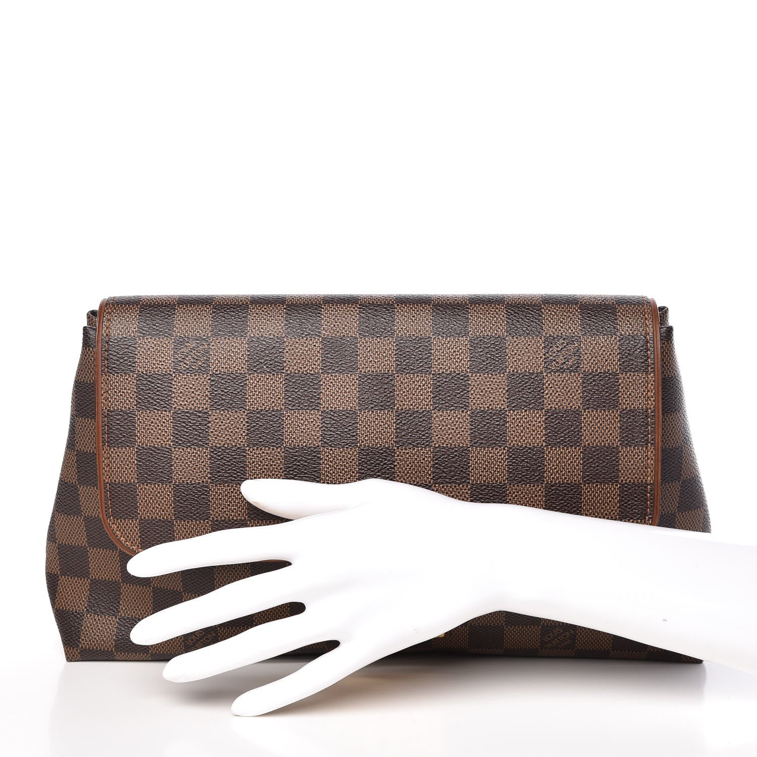 Louis Vuitton Damier Ebene Pochette Ascot 2 of 13