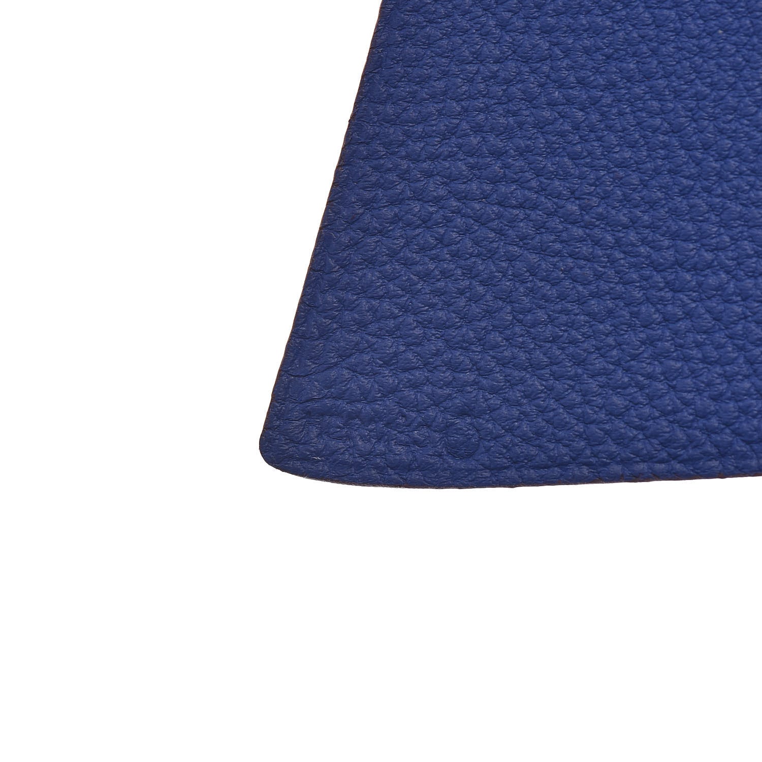 Hermes Togo Epsom Petit H Angel Bag Charm Bleu Electrique Etain 3 of 3