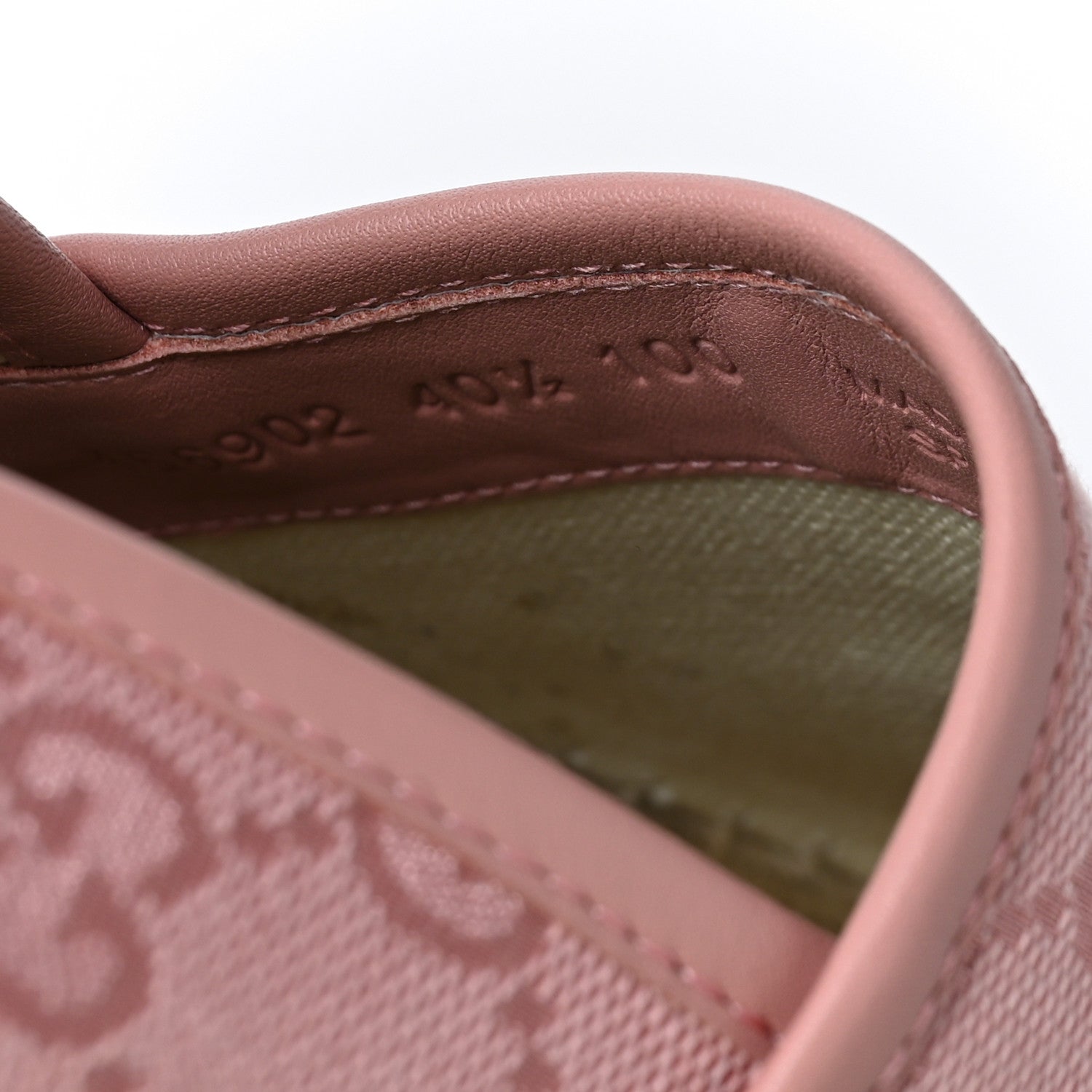 Gucci Monogram Espadrilles 40.5 Soft Pink 8 of 8
