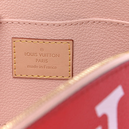 Louis Vuitton Monogram Giant Cosmetic Pouch Rouge 8 of 8