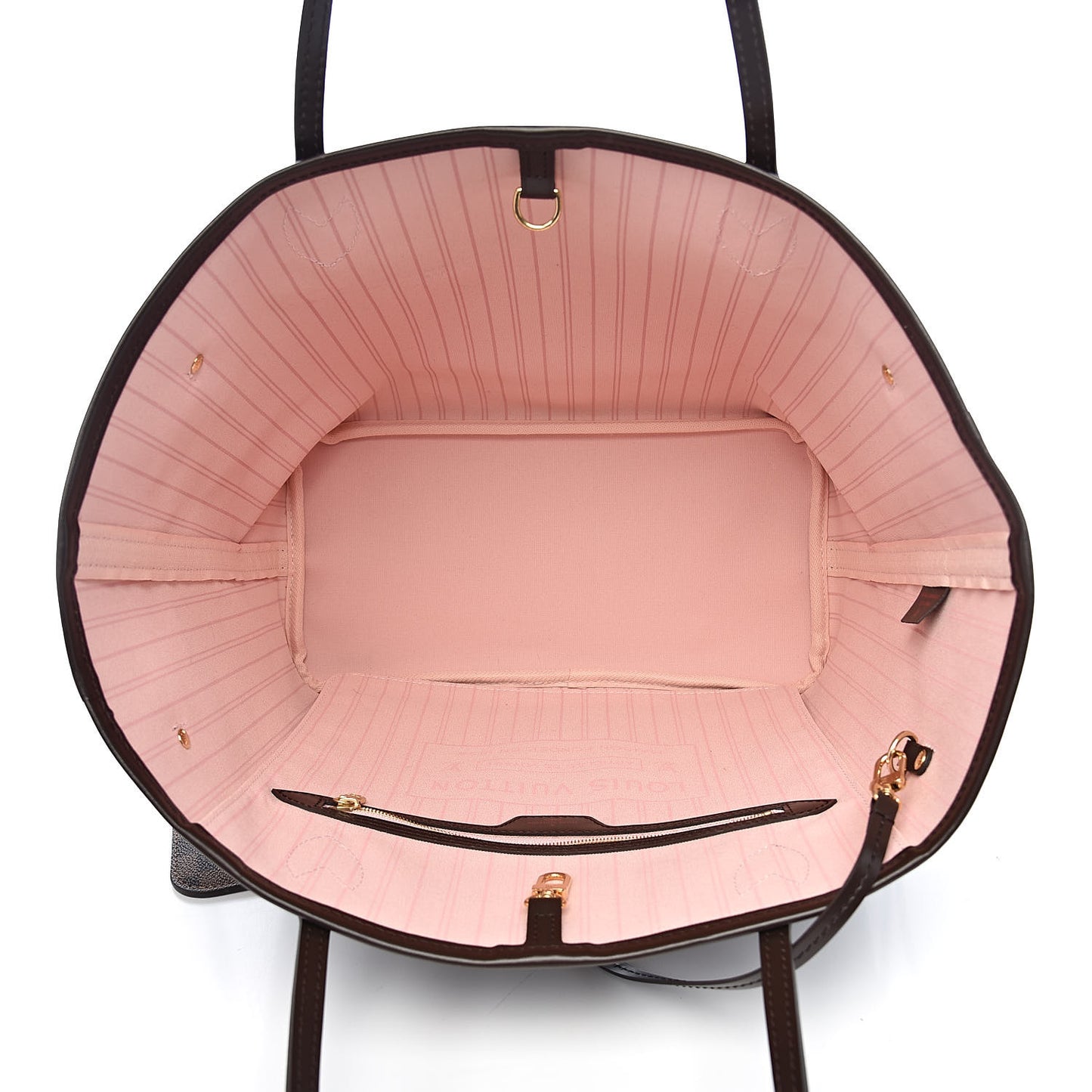 Damier Ebene Neo Neverfull MM Rose Ballerine