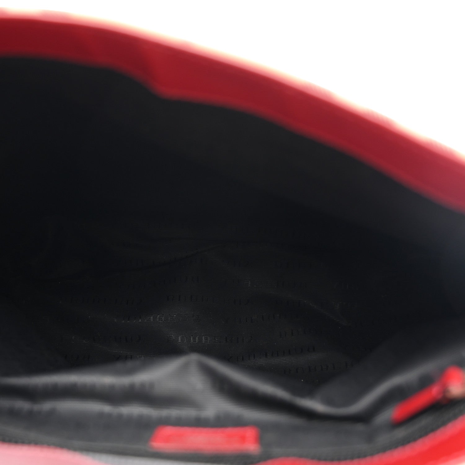 Burberry Calfskin Nova Check Flap Shoulder Bag Red 5 of 10