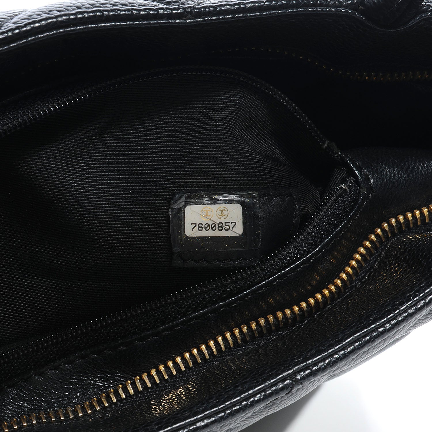 Chanel Caviar Medallion Tote Black 7 of 8
