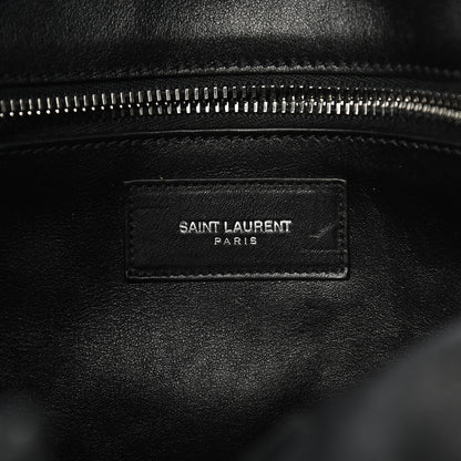 Saint Laurent Smooth Calfskin Roc Sack Backpack Black 6 of 15