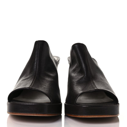 Bottega Veneta Nappa Stack Mule Sandals 39 Fondente 2 of 7