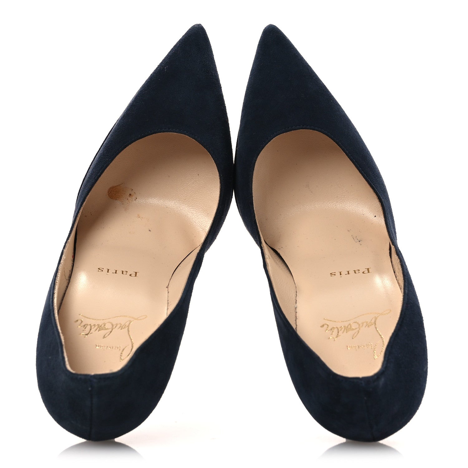 Christian Louboutin Suede So Kate 120 37 Pumps 37 Navy 2 of 14