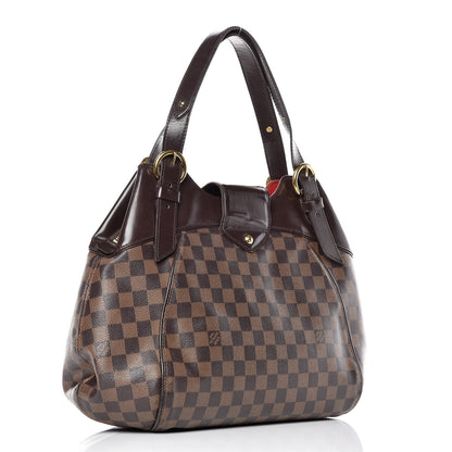 Louis Vuitton Damier Ebene Sistina GM 3 of 14