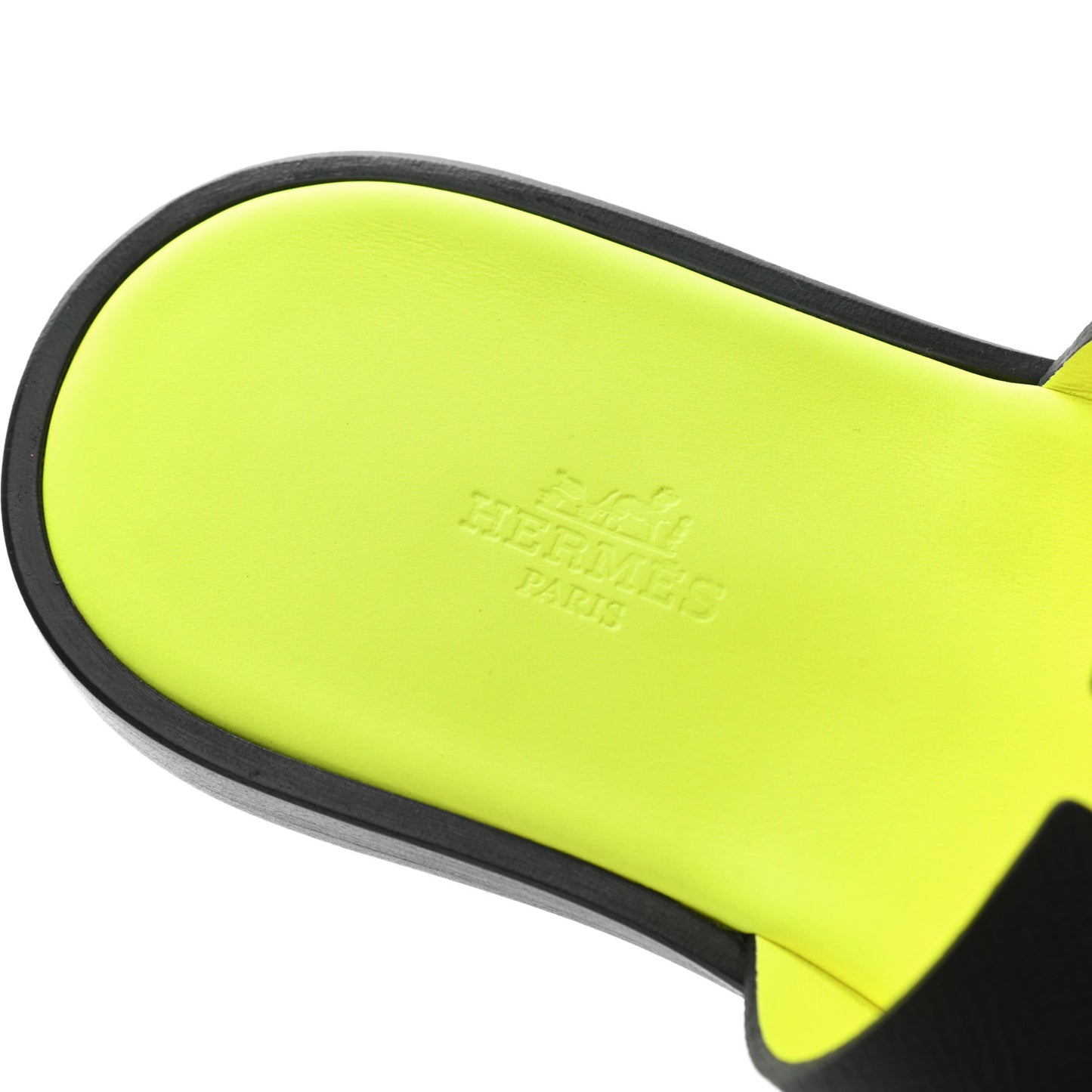 Epsom Mens Izmir Sandals 39 Black Jaune Fluo
