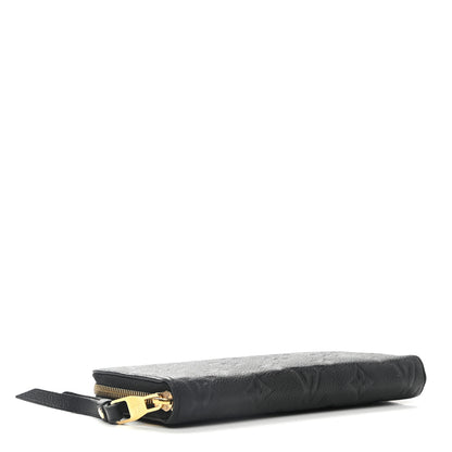 Louis Vuitton Empreinte Zippy Wallet Black 4 of 9