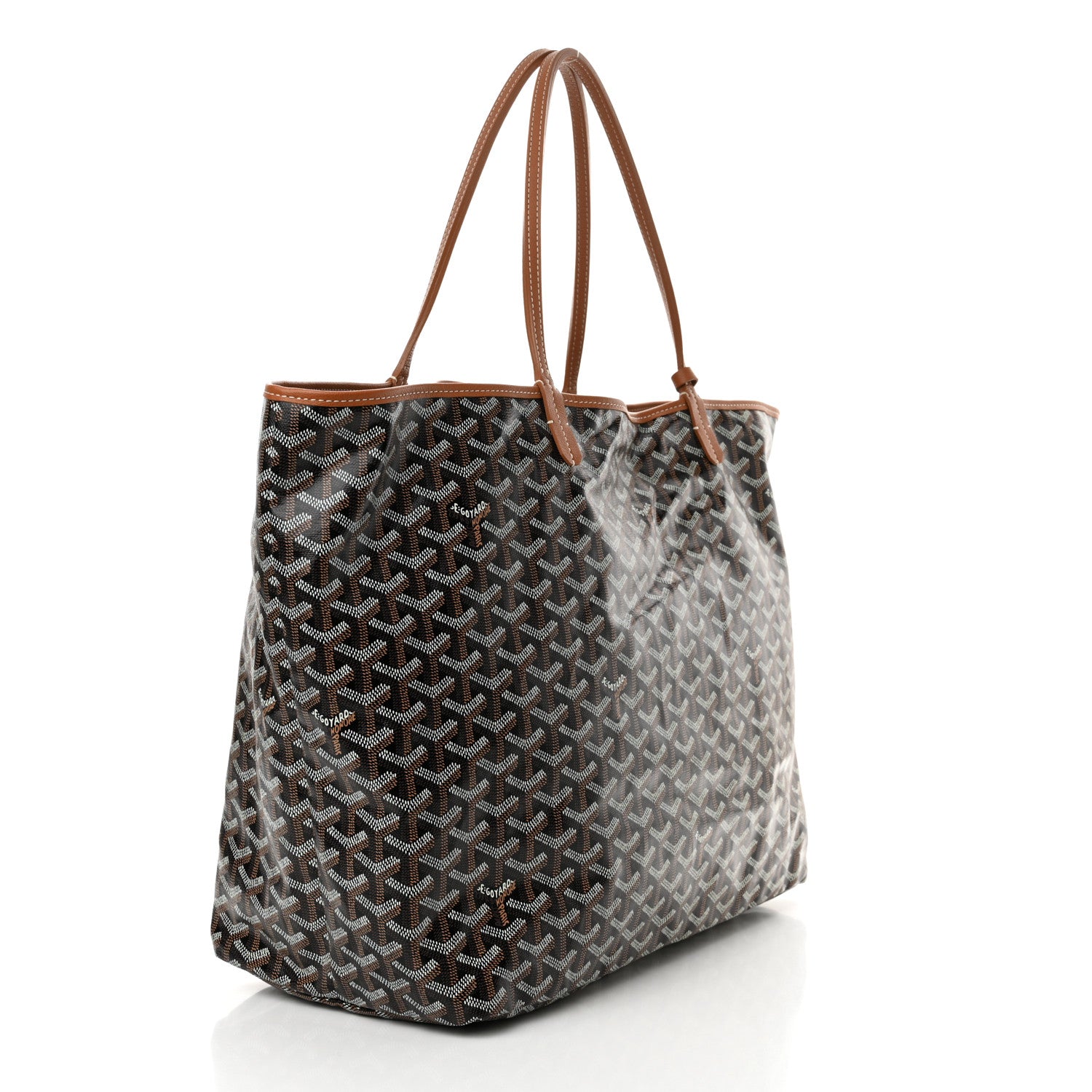 Goyard Goyardine Saint Louis GM Black Gold 4 of 12